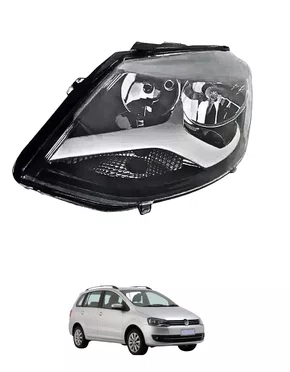  FAROL H7/ H1 DIREITO C/REGULAGEM MANUAL FOX 2011 Á 2014 