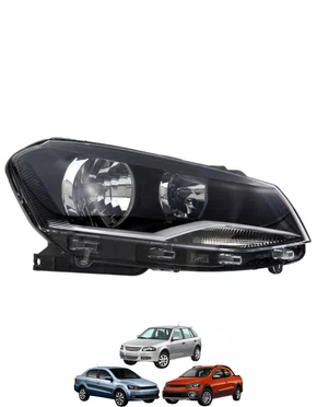FAROL H7 H1 GOL VOYAGE SAVEIRO 2013 A 2016 LADO DIREITO
