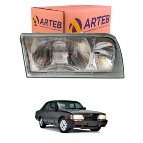 Farol Opala/caravan 1988 A 1992 Original Arteb Lente Vidro