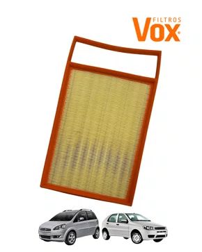FILTRO DE AR MOTOR FIAT IDEIA 2005 A 2015 PALIO WEEKEND 1999 A 2003 SIENA 1998 A 2016