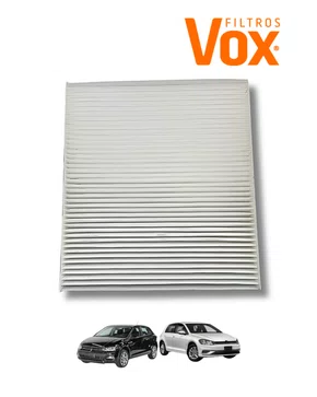FILTRO DE CABINE VW POLO 2017 A 2022 GOLF 2016 A 2018 VIRTUS 2018 A 2022 T-CROSS 2019 A 2026