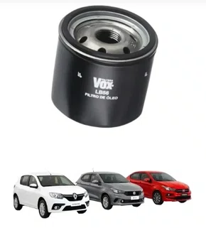 Filtro De Óleo Vox Fiat Argo / Mobi 2017 3 Cilindros 12v