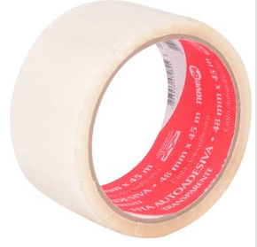 Fita Adesiva Transparente - 48mmx45m - Nove54 