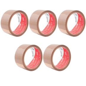 Fita Auto Adesiva 48Mmx45M Marron 954 Nove54 - 5 Unidades
