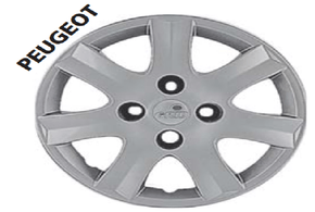 Jogo Calota Aro 14 Peugeot 206/207/307