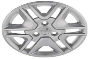 Jogo Calota Aro Renault Kwid Intense