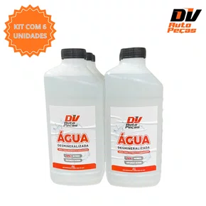 KIT ÁGUA DESMINERALIZADA 1L