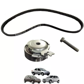 KIT CORREIA DENTADA CORSA 1.0 1.4 1.6 8V 1996 ATE 2006 CVA