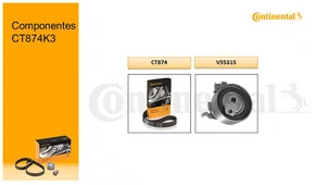 KIT CORREIA DENTADA FIAT/GM