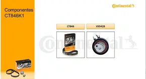 KIT CORREIA DENTADA VW