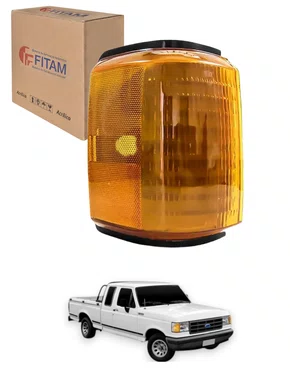 Lanterna Dianteira F1000 93 94 95 96 97 F4000 Ambar LD