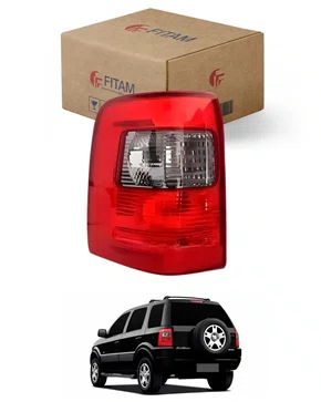 Lanterna Traseira  Ecosport 4x4 2004 Ate  2008 Bicolor Fume LE