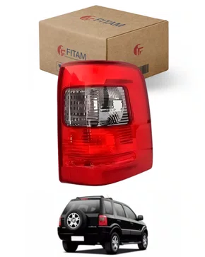 Lanterna Traseira Ford Ecosport 4x4 2004 ate  2008 Bicolor Fume Direita
