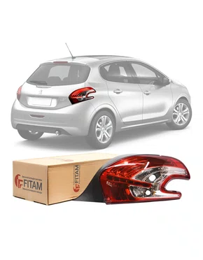 Lanterna Traseira Peugeot 208 2012 a 2017 Direita