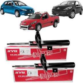 Par Amortecedor Dianteiro Excel G Peugeot 206 207 Hoggar KYB