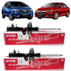 Par Amortecedor Dianteiro Honda City Fit 2015 a 2021 KYB