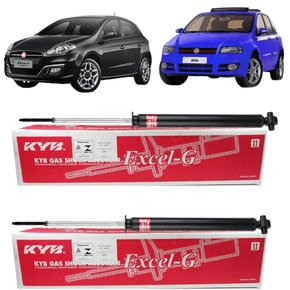 Par Amortecedor Tras Excel-G Fiat Bravo Stilo  KYB - 343397