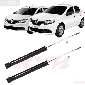 Par Amortecedor Tras ExcelG Logan Sandero KYB-343833