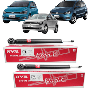 Par Amortecedor Traseiro Excel-G Spacefox Fox Polo Kyb