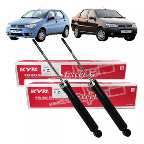 Par Amortecedor Traseiro Fiat Palio Siena Original Kayaba