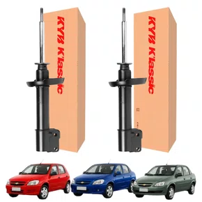 Par de Amortecedor Dianteiro Celta Corsa 2001 A 2015 Kyb 