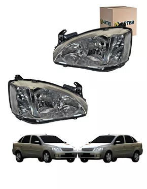 PAR FAROL DUPLO 2004/2007 CORSA 2002/2012