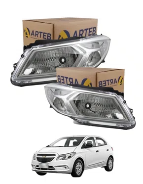 PAR FAROL H4 ONIX JOY PRISMA 2013 ate 2018