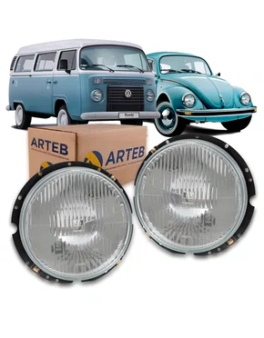 Par Farol Original Fusca Kombi 1990 1991 1992 1993 1994 H4