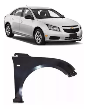 Paralama Direito Cruze 2008 A 2016 Com Furo Para Pisca