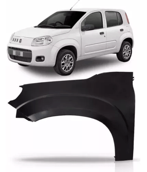 Paralama Esquerdo Uno Vivace 2010 A 2015