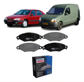 PASTILHA DE FREIO DIANTEIRA PEUGEOT 206 SENSATION D4D 1.0 L 16V SOHC L4 2001/2005