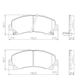 Pastilhas De Freio Diant Gm S10 Trailblazer