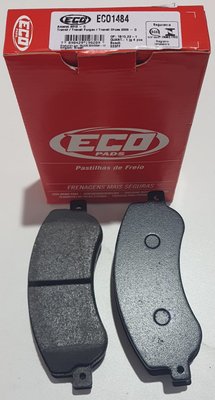 Pastilhas De Freio Dianteira Amarok Transit Furgao Transit Chassi Ecopads - Eco1484
