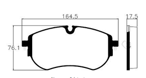 Pastilhas De Freio Dianteira Amarok V6 Highline 3.0 Tdi 2018 Ecopads - Eco1615