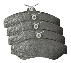 Pastilhas De Freio Dianteira Blazer 2.2 2.4 2.5 2.8 4.3 S10 2.2 2.4 2.5 2.8 4.3 Cobreq - P107 