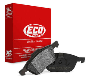 Pastilhas De Freio Dianteira Blazer 4x2 S10 4x2 4x4 Jeep Perua Pickup Ecopads - Eco1013