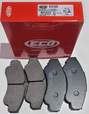 Pastilhas De Freio Dianteira Boxer 2.3 2.8 350 2.2 2.8 Hdi 4x4 Ducato Serie 18 2.3, 2.8 Jtd Maxi Cargo Jumper 2.8 Hdi Ecopads - Eco1326
