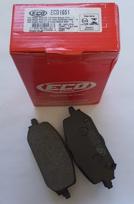 Pastilhas De Freio Dianteira Chevrolet Onix 1.0 Ecopads - Eco1651