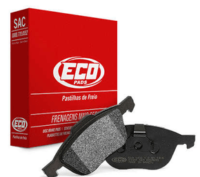 Pastilhas De Freio Dianteira Crossfox 1.6 Fox 1.0 (aro13) 1.6 Gol G5 1.0 1.6 Golf Gl 1.8 Glx 2.0 Parati Gv 1.0 1.6 Passat 2.0 Polo 1.0 8v/16v Saveiro Gv 1.0 1.6 1.8 Variant 2.0 Voyage 1.0 1.6 Ecopads - Eco1243
