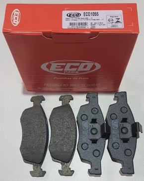 Pastilhas De Freio Dianteira Doblo 1.3 1.6 16v Cargo Doblo 1.8 Cargo 1.3 1.6 16v Ecopads - Eco1055