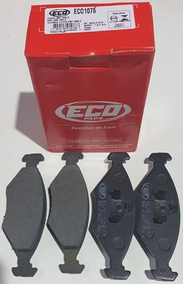 Pastilhas De Freio Dianteira Duna Elba Fiorino Palio Picape Premio Siena Uno Ecopads - Eco1078