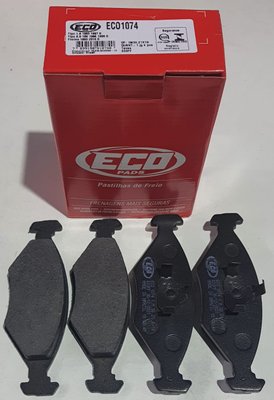 Pastilhas De Freio Dianteira Fiorino 1993-2010 1.6 1993-1997 2.0 16v 1994-1998 Ecopads - Eco1074
