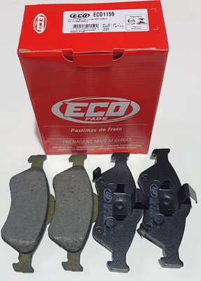 Pastilhas De Freio Dianteira Fit 1.5/1.4 8v 2003-2008 Ecopads - Eco1159