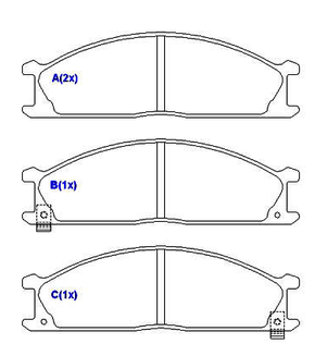 Pastilhas De Freio Dianteira Frontier 2.5 2.8 Tdi Xterra 4x2 2002-2003 Syl - Syl1175