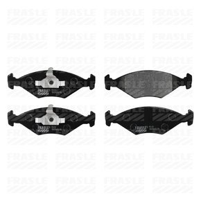 Pastilhas De Freio Dianteira Gol 1.0 1.6 1.8 2009-2018 Parati 1.6 8v 2006-2012 Saveiro 1.6 8v 2009-2016 Frasle - Pd81