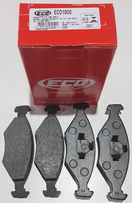 Pastilhas De Freio Dianteira Gol 1.0 1.6 1.8 Gol Special 1.0 Parati 1.8 Passat 1.8 Santana/ Santana Quantum 1.8 2.0 Saveiro Voyage 1.6 1.8 Ecopads - Eco1050