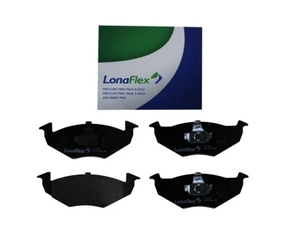 Pastilhas De Freio Dianteira Gol 1.0 1.6 Parati/saveiro Ap 1600 1.6 8v Voyage Ea111 Vht 1.0 1.6 8v Lonaflex - P1100