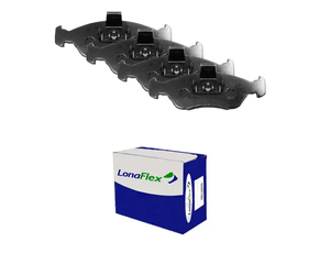 Pastilhas De Freio Dianteira Gol 1.0 1.8 1.6 2.0 Saveiro Ap 1800 Ap 1600 1.6 Voyage Ap 100 Ap 1600 Lonaflex - P23