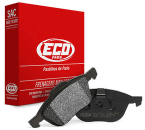 Pastilhas De Freio Dianteira Gol 2.0 Gol Gti 16v/2.0 Parati 1.8 16v 2.0 (abs) Santana/quantum 1.8 2.0 Saveiro 2.0 (abs) Ecopads - Eco1044