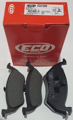 Pastilhas De Freio Dianteira Gol G5 1.6 Parati G5 1.0 1.6 Saveiro G5 1.6 Voyage G5 Ecopads - Eco1509